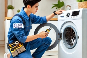 Sửa máy giặt Quận 5 – Dịch vụ uy tín, nhanh chóng | Điện Lạnh Phố Xanh