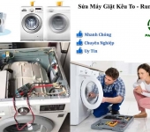 Sửa máy giặt kêu to tại nhà