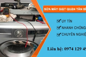 Sửa máy giặt quận Tân Bình