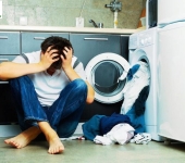 Sửa máy giặt Sanyo kêu to bất thường