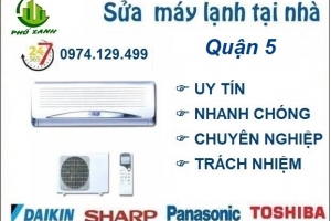 Sửa máy lạnh Quận 5 tận nơi