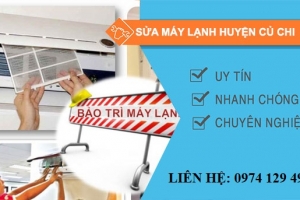 Sửa máy lạnh tại huyện Củ Chi
