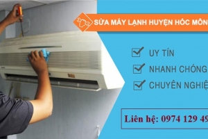 Sửa máy lạnh huyện Hóc Môn