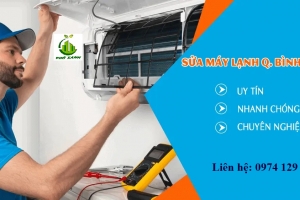 Sửa máy lạnh tại Đường D1,D2,D3,D4,D5 Quận Bình Thạnh