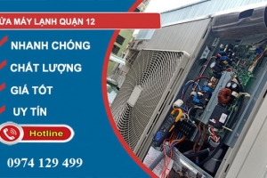 Sửa máy lạnh tại Tân Thới nhất Quận 12