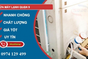 Sửa máy lạnh tại chung cư Quận 9