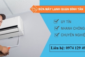 Sửa máy lạnh Quận Bình Tân