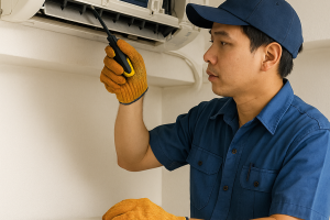 Dịch vụ sửa máy lạnh Quận Gò Vấp Uy Tín, Chuyên Nghiệp - Điện Lạnh Phố Xanh