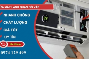 Sửa Máy Lạnh Gò Vấp Nhanh Chóng, Giá Tốt – Điện Lạnh Phố Xanh