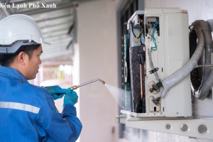 Sửa máy lạnh uy tín, nhanh chóng tại nhà - Điện Lạnh Phố Xanh