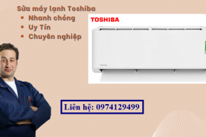 Sửa máy lạnh Toshiba - Dịch vụ điện lạnh TPHCM