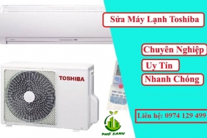 Dịch vụ sửa máy lạnh Toshiba chuyên nghiệp tại Điện Lạnh Phố Xanh