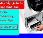 Sửa máy sấy quần áo quận Bình Tân