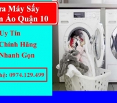 Sửa máy sấy quần áo Quận 10 uy tín