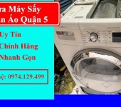 Sửa máy sấy quần áo Quận 5 tại nhà