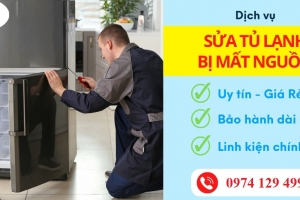 Nguyên nhân tủ lạnh mất nguồn và cách sửa