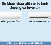 Sự khác nhau giữa máy lạnh thường và inverter – Giải pháp tiết kiệm thông minh từ Điện Lạnh Phố Xanh