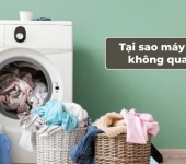Nguyên nhân lồng máy giặt không quay và cách khắc phục.