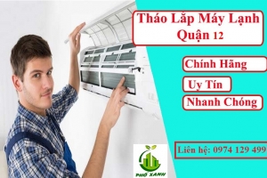 Tháo lắp máy lạnh tại quận 12