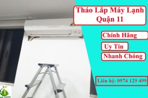 Di dời máy lạnh quận 11 giá rẻ