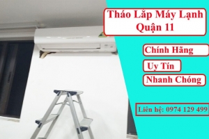 Tháo lắp máy lạnh Quận 11 Uy tín – Giá rẻ