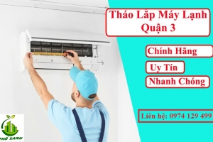 Tháo lắp máy lạnh tại Quận 3