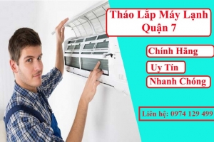 Dịch vụ tháo lắp máy lạnh Quận 7