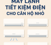Top 5 máy lạnh tiết kiệm điện cho căn hộ nhỏ – Lựa chọn thông minh tại Điện Lạnh Phố Xanh