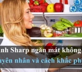 Tủ lạnh Sharp không lạnh ngăn mát - nguyên nhân và cách khắc phục