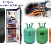 Tủ lạnh dùng lâu có hết gas không? Thay gas tủ lạnh bao nhiêu tiền?