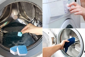 Vệ sinh máy giặt chuyên nghiệp - Khôi phục hiệu suất, loại bỏ mùi hôi