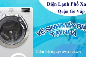 Dịch vụ vệ sinh máy giặt Quận Gò Vấp chất lượng