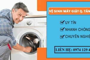 Vệ sinh máy giặt chung cư Quận Tân Bình