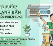 Bảng giá vệ sinh máy lạnh tại nhà TPHCM mới nhất