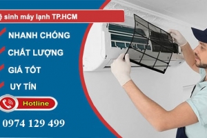 Vệ sinh máy lạnh TPHCM