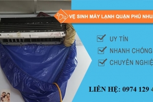Vệ sinh máy lạnh chung cư Quận Phú Nhuận