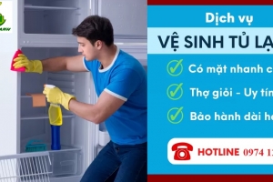 Dịch vụ vệ sinh tủ lạnh tại Thành Phố Hồ Chí Minh