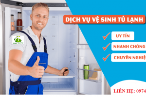 Dịch vụ vệ sinh tủ lạnh đúng cách tại TP.HCM