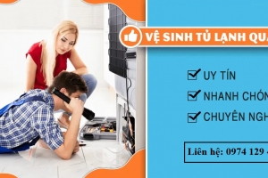 Vệ sinh tủ lạnh Quận 10