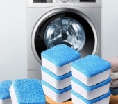 Mẹo sử dụng viên tẩy vệ sinh máy giặt 