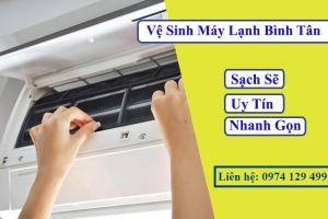 Vệ sinh máy lạnh Quận Bình Tân